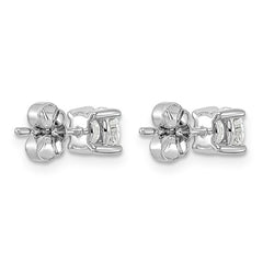 14K White Gold 1 Carat Lab Grown Diamond Studs