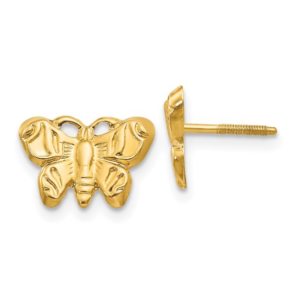 14k Madi K Butterfly Earrings