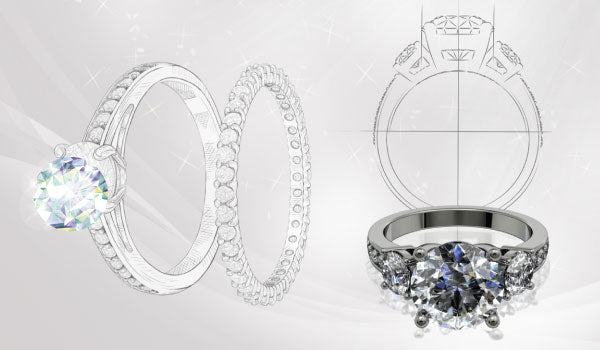 Jewelry design inspiration for special-order rings