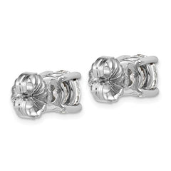 14K White Gold 5 Carat Lab Grown Diamond Studs