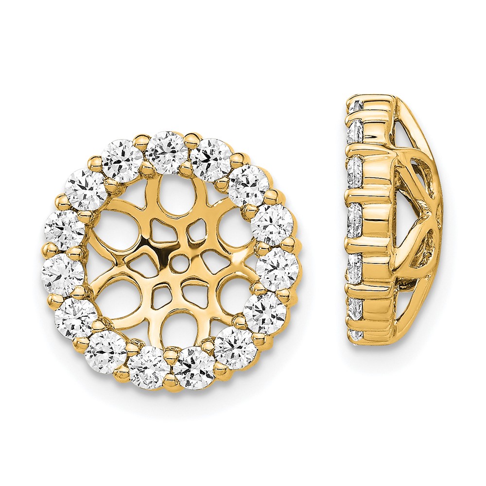 14k Diamond Earring Jackets