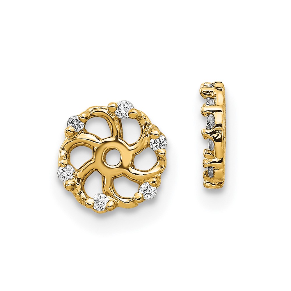 14k AA Diamond Earring Jacket