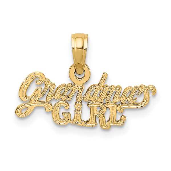 14k GRANDMA’S GIRL Charm