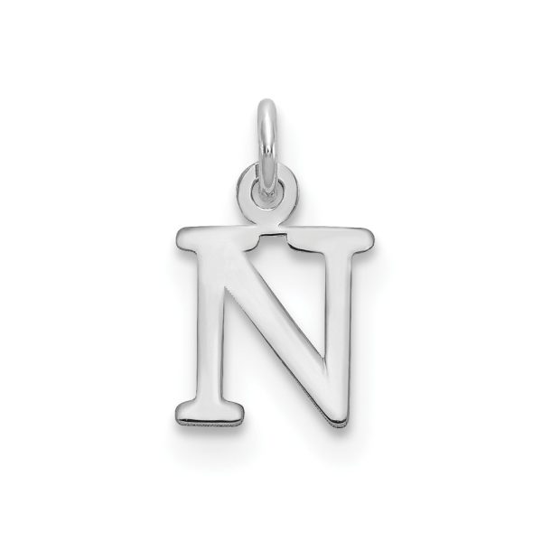10KW Cutout Letter N Initial Charm