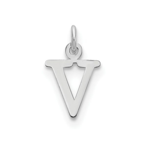 10KW Cutout Letter V Initial Charm