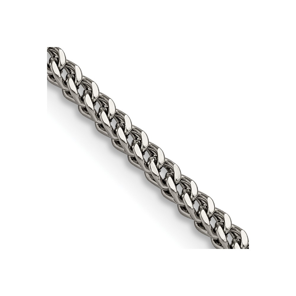 Chisel Stainless Steel Polished Franco Chain | J.C.'s Jewelry