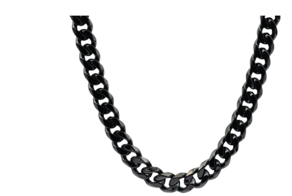 Black Plated Stainless Steel Chain